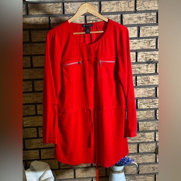 ‎Bright red international concepts long sleeve - Picture 1 of 6